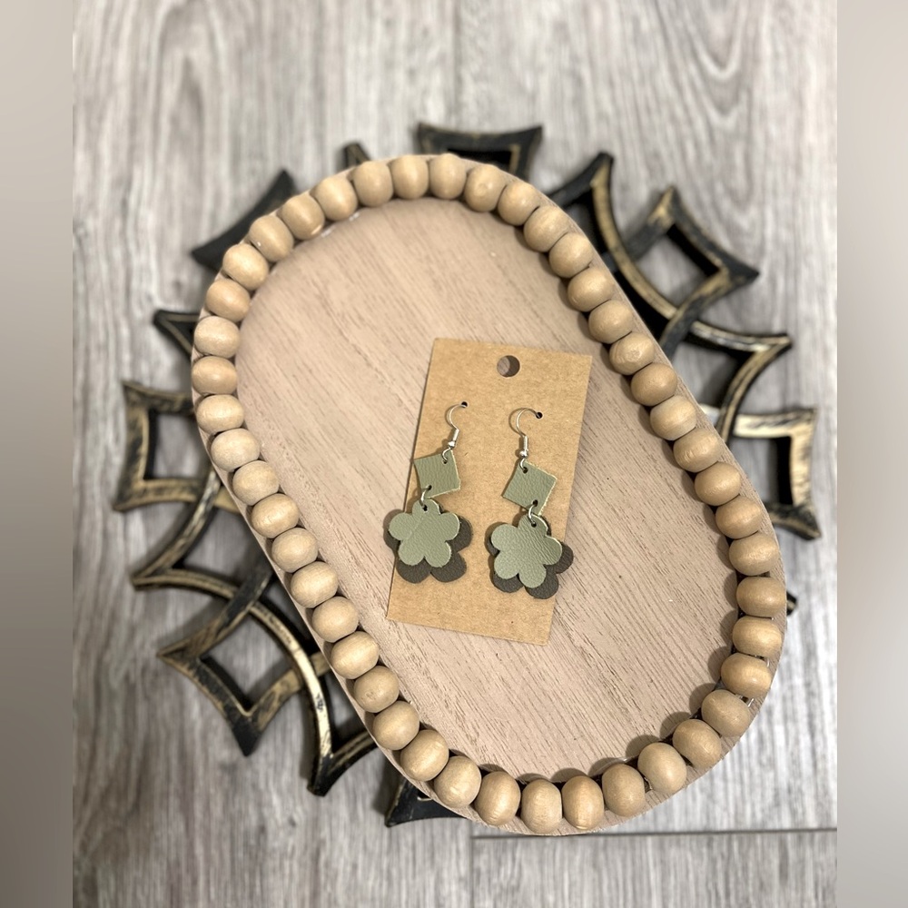 Genuine Leather Earrings